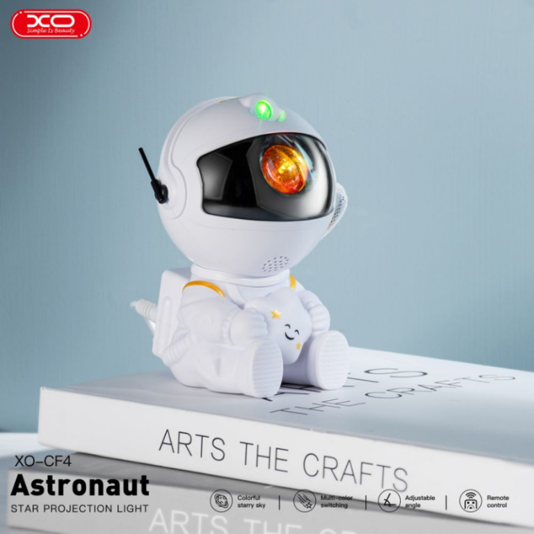 Projecteur XO LED CF4 astronaute étoile et galaxie -Blanc – XO-CF4 Tunisie
