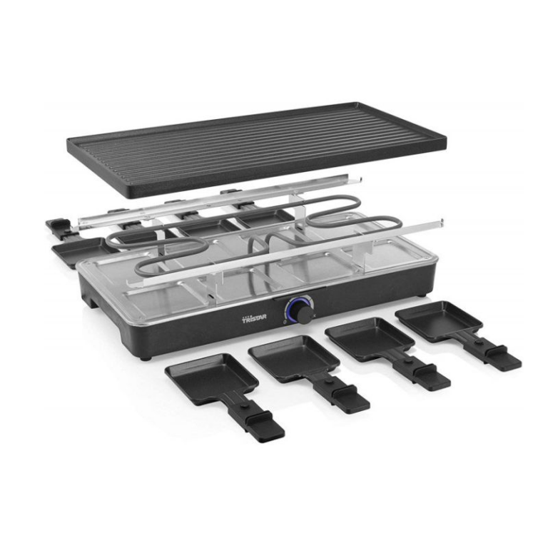 Appareil à Raclette Tristar RA-2724 1400 W Noir Tunisie