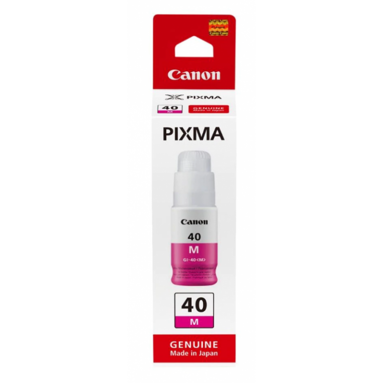 Bouteille D’encre Originale CANON GI-40 Magenta 7700 Pages Tunisie