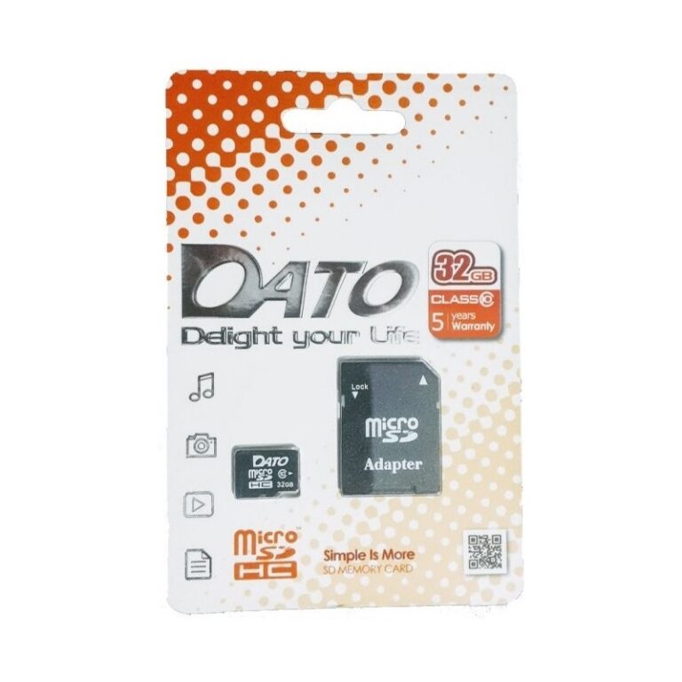 CARTE MÉMOIRE MICRO SD 32GO AVEC ADAPTATEUR DATO Tunisie