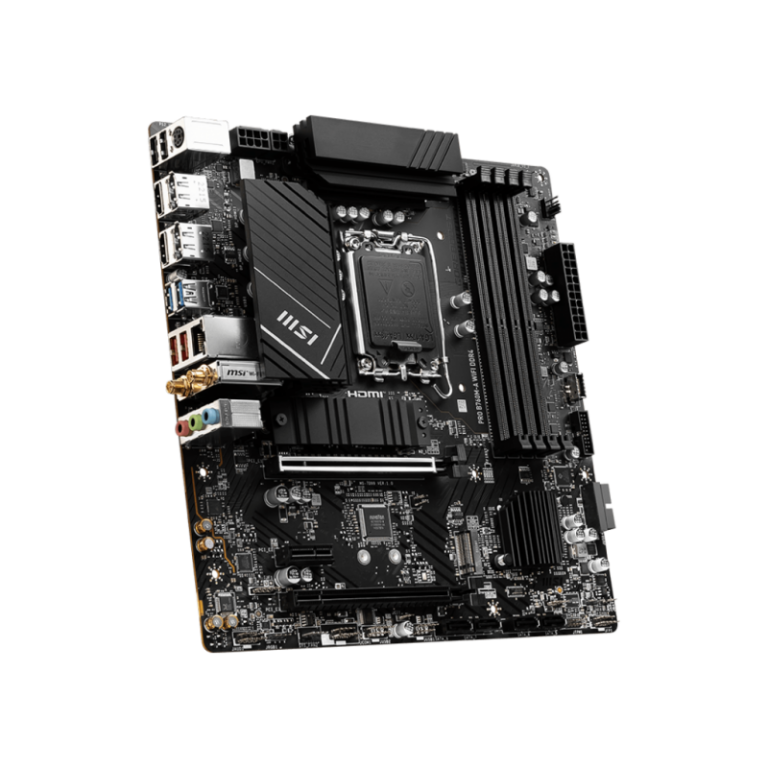 Carte Mére MSI PRO B760M-A WIFI DDR4  – 911-7D99-001 Tunisie