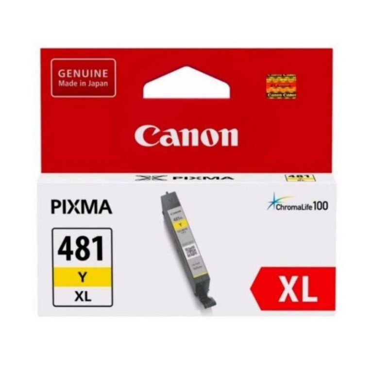 Cartouche Jet D’encre CANON CLI-481-XL Jaune -2046C001AA Tunisie