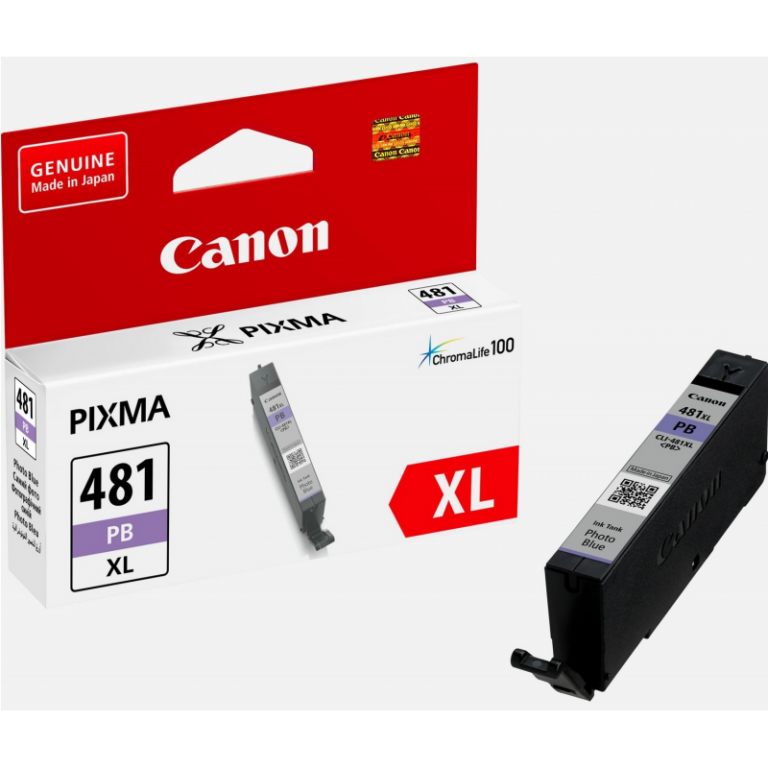Cartouche Jet D’encre CANON CLI-481XL Purple Bleu – Tunisie