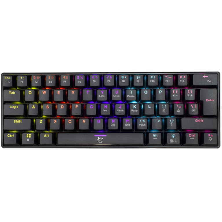 Clavier Gamer Mécanique White Shark GK-2202 Ashiko Red Switch – Black Tunisie