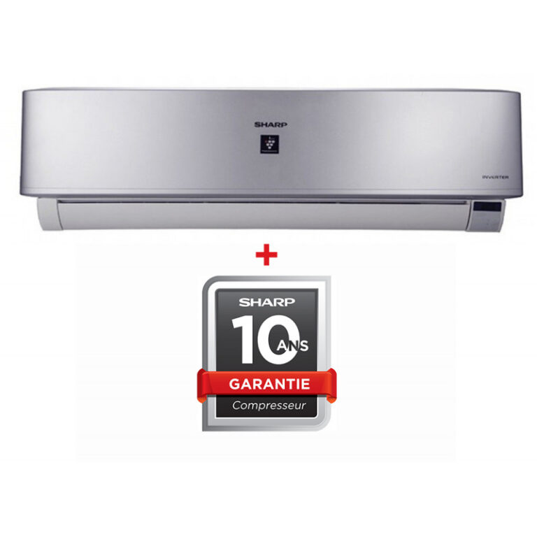 Climatiseur Sharp 12000 BTU Inverter Chaud / Froid AY-XP12UHE Silver Tunisie