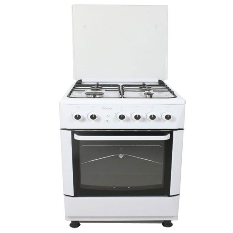 Cuisinière à Gaz ProCook TG6640BL 60 cm Blanc Tunisie