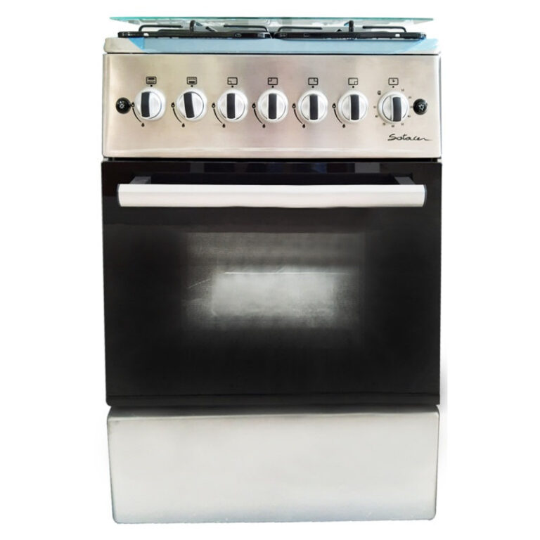 Cuisinière à Gaz SOTACER F6B40G2I 60 cm Silver Tunisie