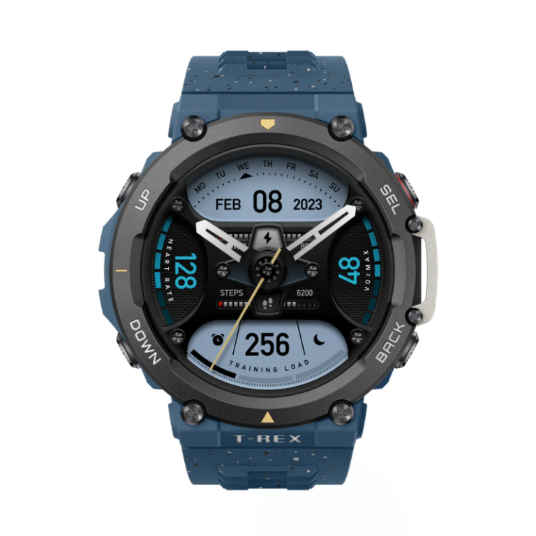 Montre Connectée Amazfit Trex 2 – Bleu Tunisie