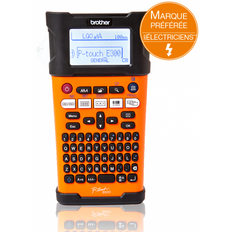 Etiqueteuse Professionnelle Industrielle Brother -PT-E300VP Tunisie