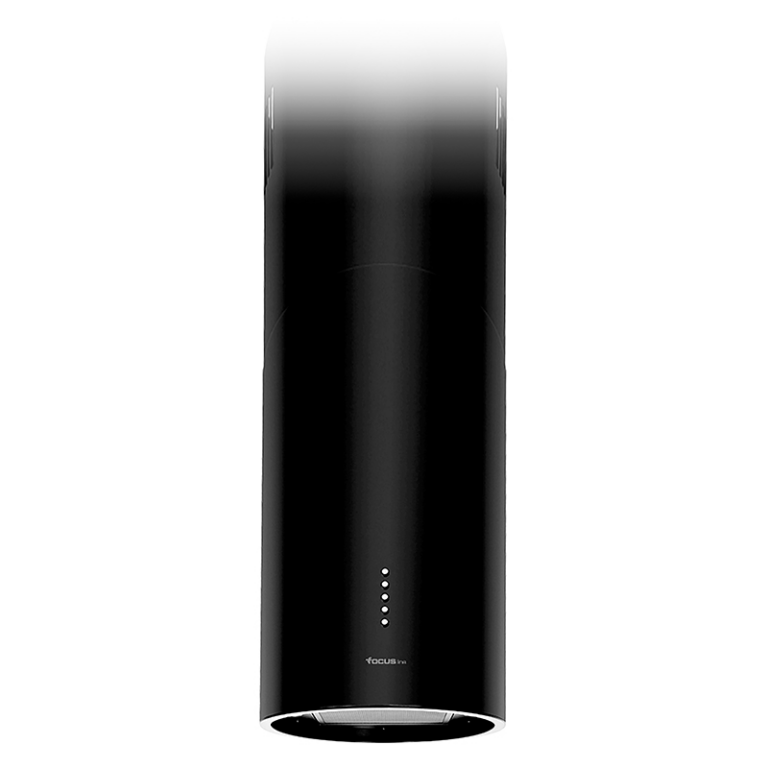 Hotte Centrale Tube VNOVA Focus 39 cm Noir Tunisie