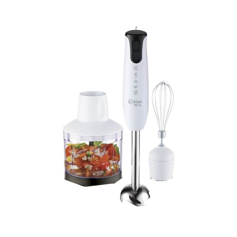 Mixeur Plongeant 3en1 Kiwi KHB-4440 500W Blanc Tunisie