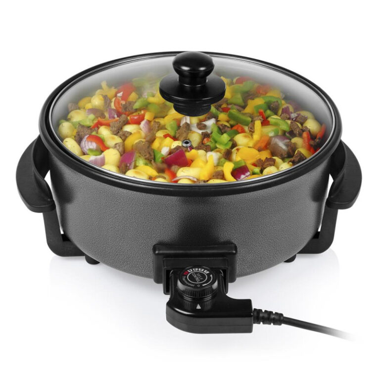 Poêle Électrique XL Tristar Avec Couvercle 30 cm PZ-9135 Noir Tunisie