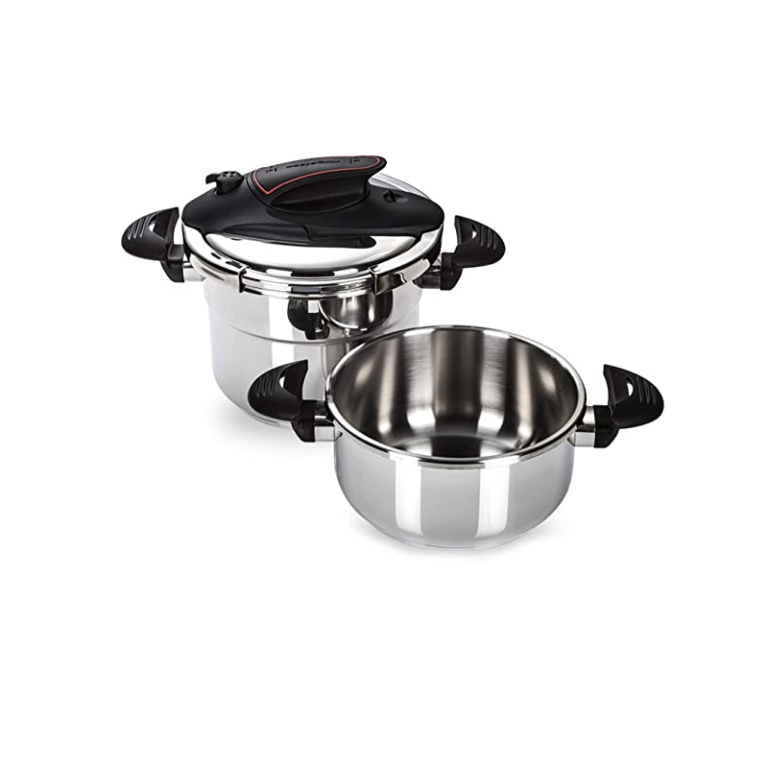 Set Autocuiseur Magefesa Prisma 6L + 4L MGIN49022 Inox Tunisie