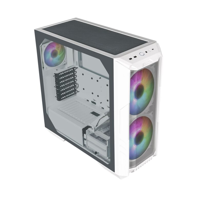 Boîtier Pc Gamer Cooler Master – blanc – Haf500 Tunisie