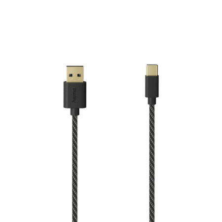 Pack de 24 pièces Hama Câble USB-C 1,50 m -Noir – 201002 Tunisie