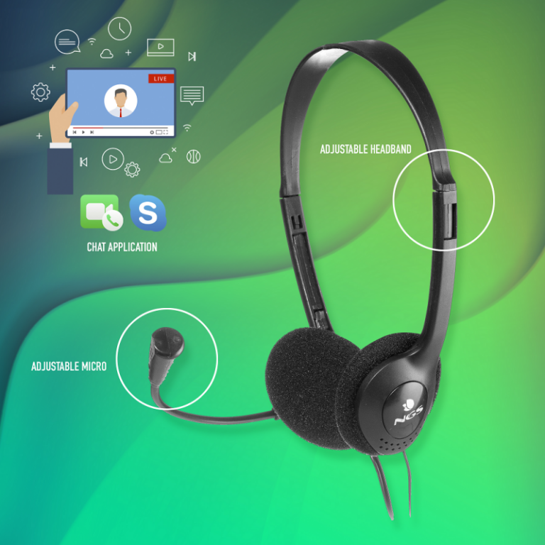 Casque Micro Ngs Ms 103 Pro 3.5mm – Noir – MS103PRO Tunisie