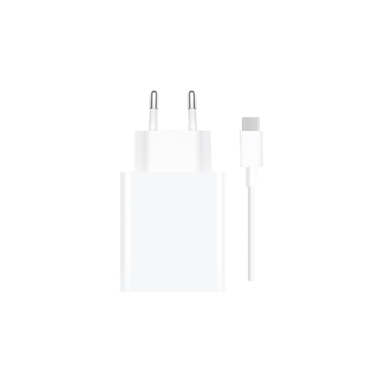 Combo Xiaomi De Chargement Type A Vers Type C / 67 W – Blanc -40035 Tunisie