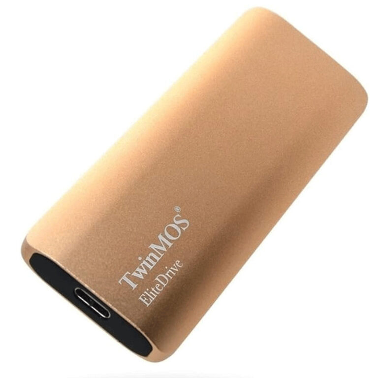 Disque Dur Externe Ssd Twinmos 512go Elite Drive M2 – Gold -PSSDFGBMED32G Tunisie