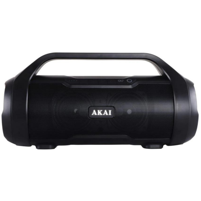 Haut Parleur sans fil Akai 30w résistant à l’eau – Noir – ABTS50 Tunisie