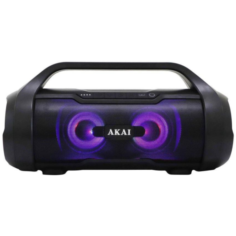 Haut Parleur sans fil Akai 30w résistant à l’eau – Noir – ABTS50 Tunisie