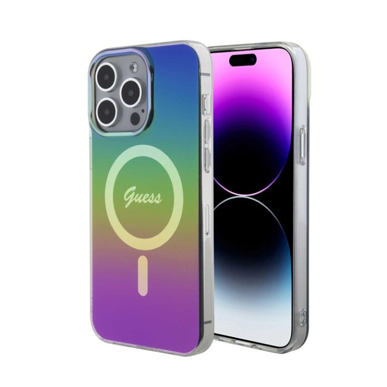 Etui Guess pour Iphone 15 Pro Max avec Magsafe camo print – ciel -15467 Tunisie