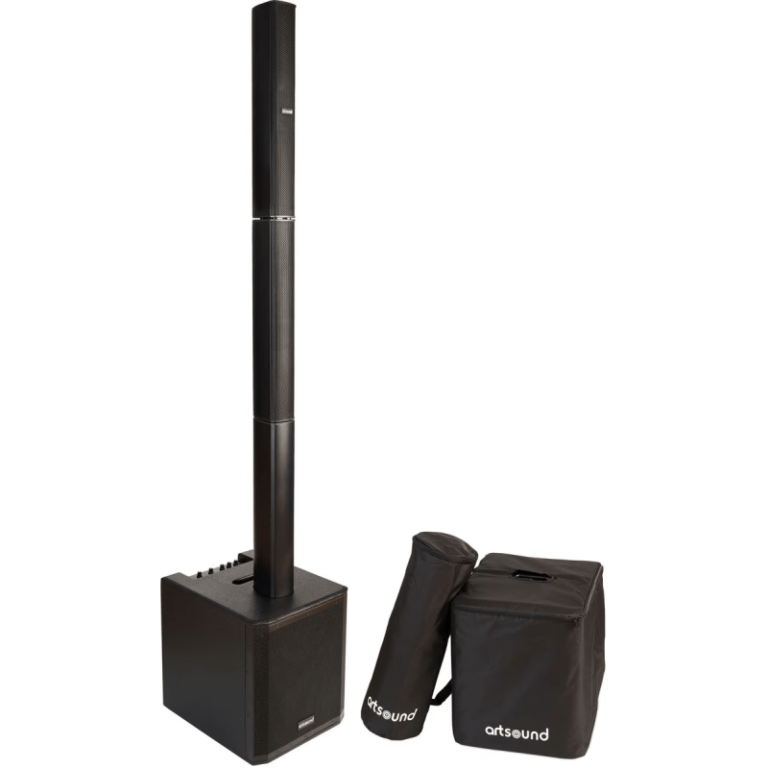 Haut parleur Enceinte Artsound 2 Voies 1500w – Noir – PWR12 Tunisie