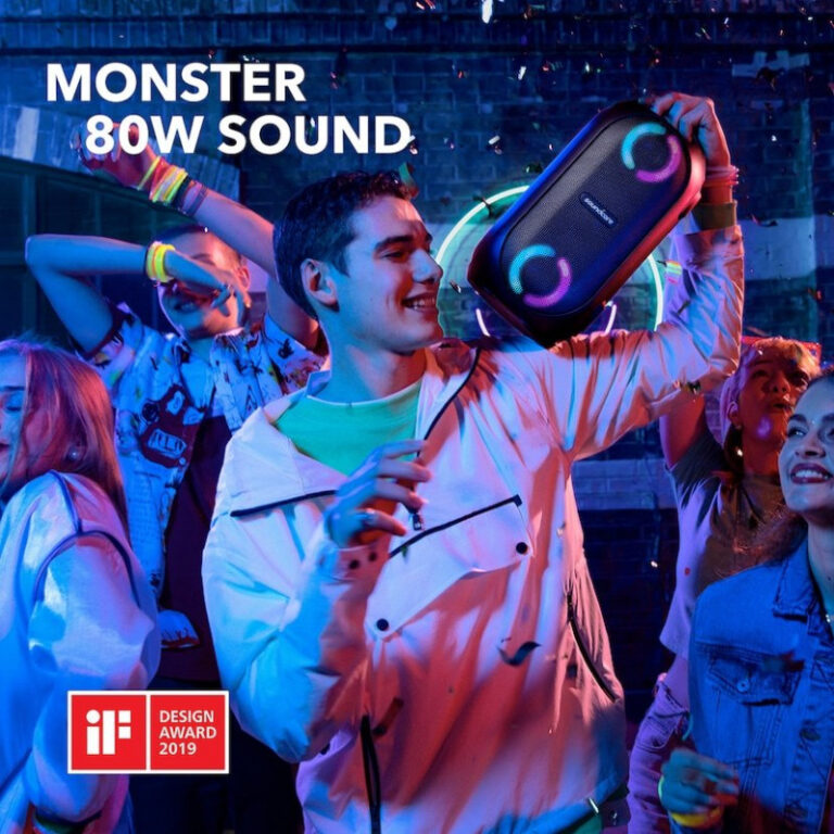 Haut Parleur Sans Fil Bluetooth Anker Soundcore Rave Mini 80w -Noir -A3390H12 Tunisie