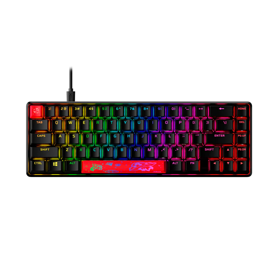 Clavier Gaming Mécanique Hyperx Alloy Origins 60 – Noir – HKBO1S-RB-US/G Tunisie