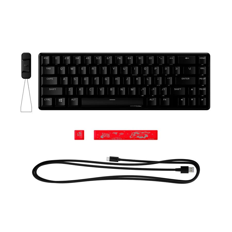 Clavier Gaming Mécanique Hyperx Alloy Origins 60 – Noir – HKBO1S-RB-US/G Tunisie