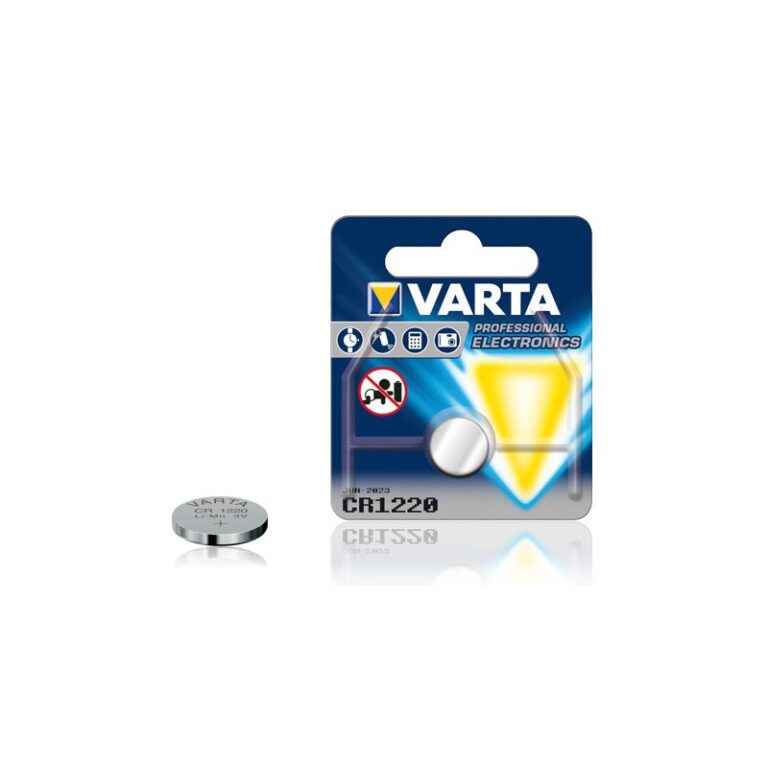 Pile Électronique Bouton Lithium Varta Cr1220 Tunisie