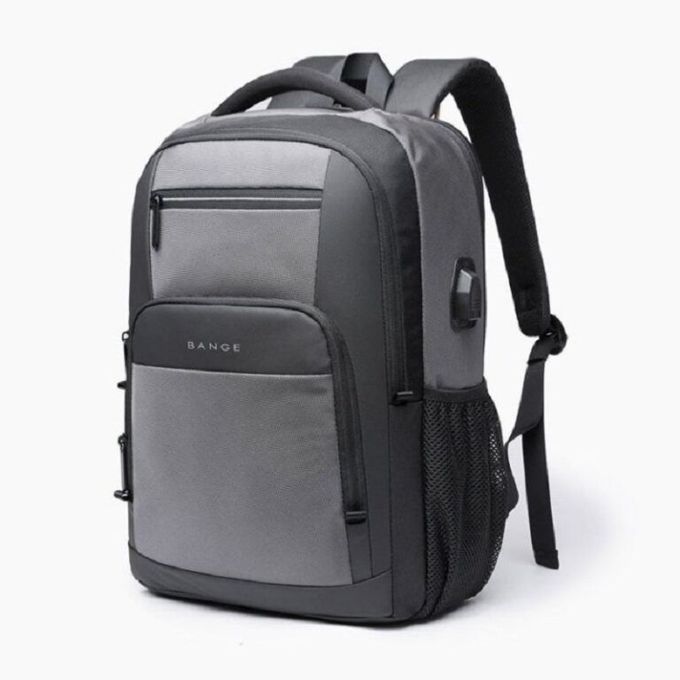 Sac À Dos Bange Pour Pc Portable 15.6” Avec Port Usb – Gris -BG079 Tunisie