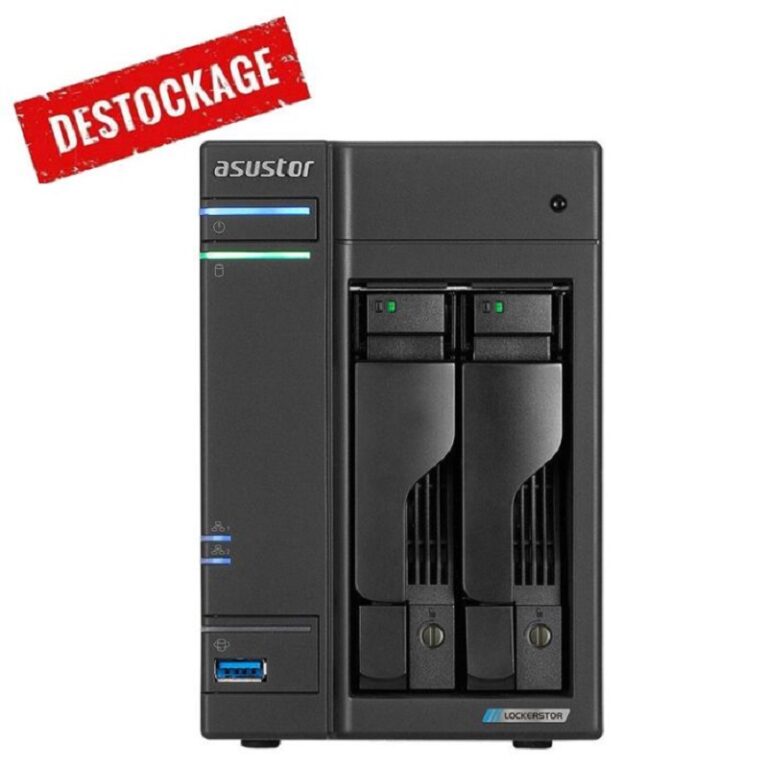 Serveur De Stockage  ASUSTOR LOCKERSTOR 2 – AS6602T Tunisie
