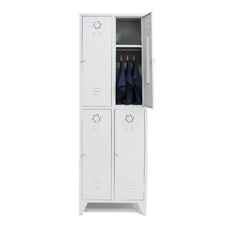 Armoire Vestiaire Metallique A 4 Casiers – ARM002 Tunisie