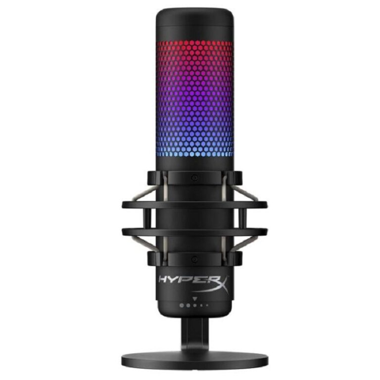 Microphone HyperX QuadCast S RGB – HMIQ1S-XX-RG/G Tunisie