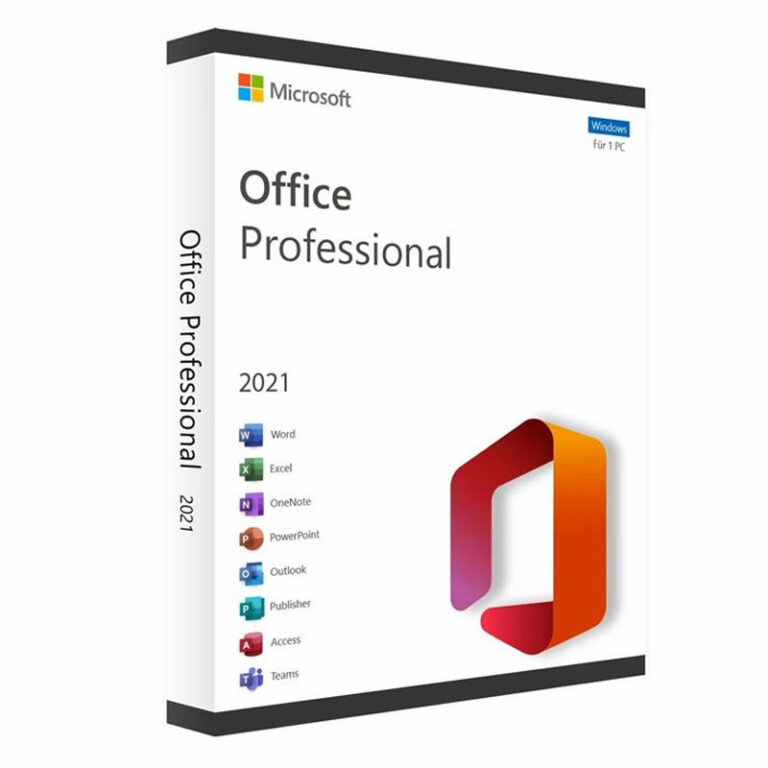 Microsoft Office Professional 2021 Windows 1 PC – 269-17191 Tunisie