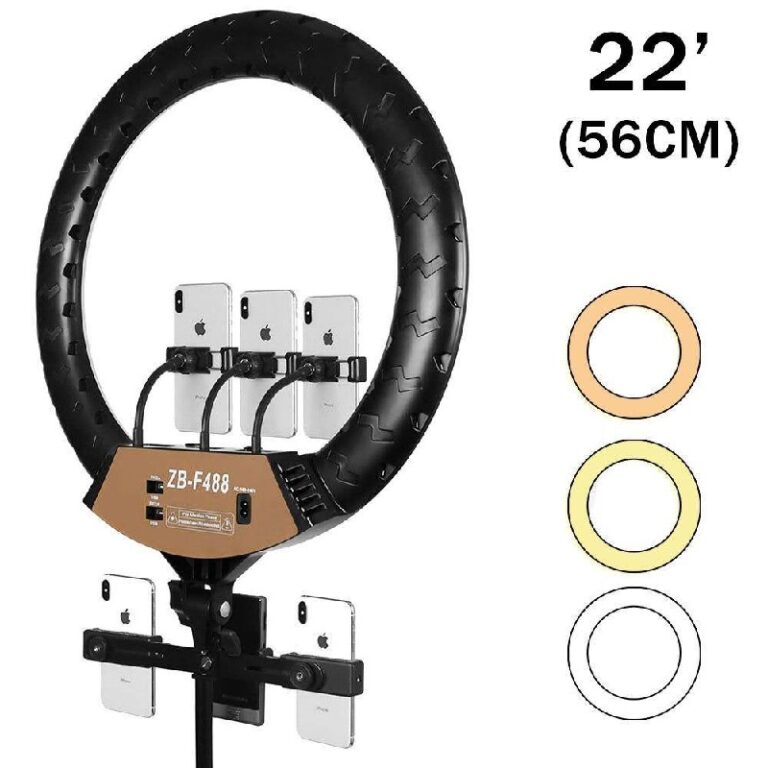 Ring Light Professionnel 55 Cm Zb F488 – ZB-F488 Tunisie