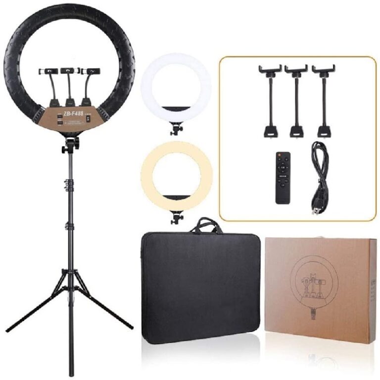 Ring Light Professionnel 55 Cm Zb F488 – ZB-F488 Tunisie