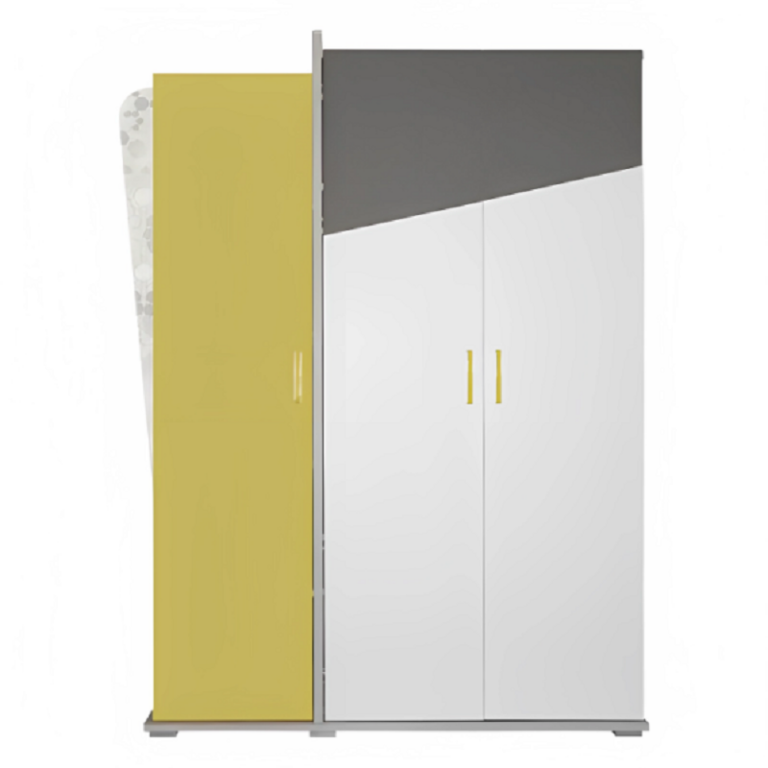 Penderie Junior Stone Sotufab Jaune/ Moka – CHE23JN/MK200 Tunisie