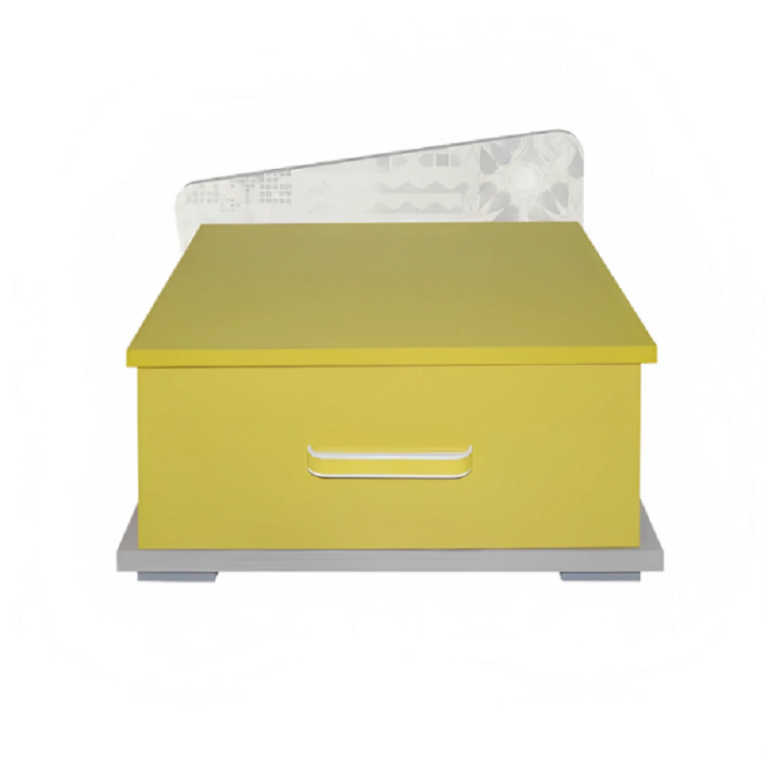 Table De Nuit Stone Sotufab Jaune/ Chene Brut – CHE23JN/MK300 Tunisie