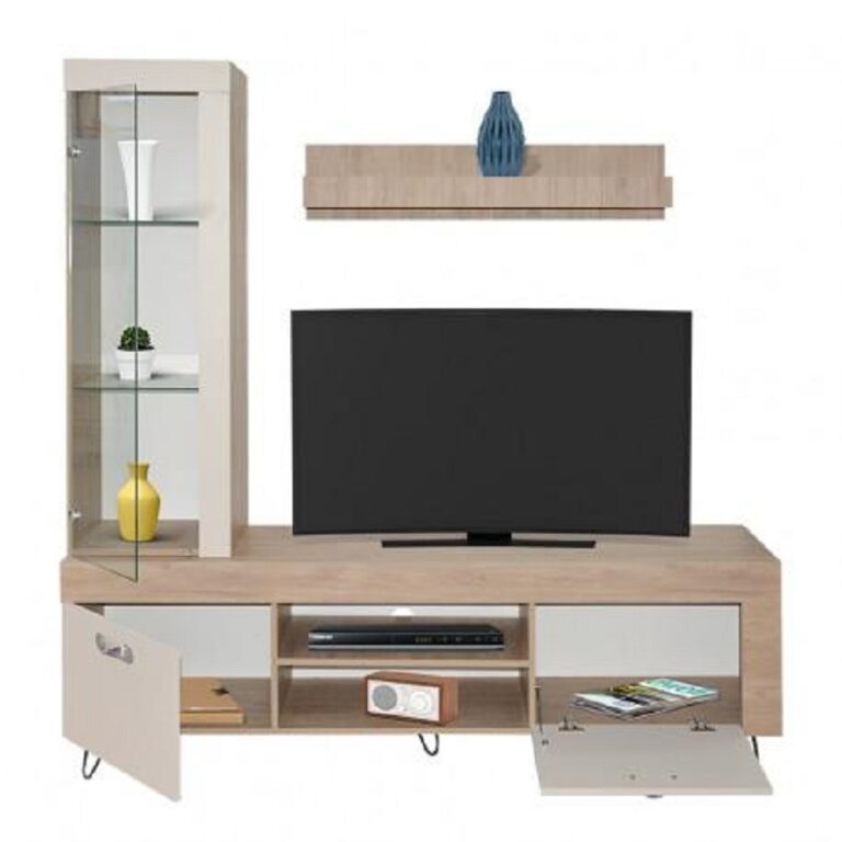Meuble Tv Sotufab Athenes – Denver & Beige – LIV20DV/BG Tunisie