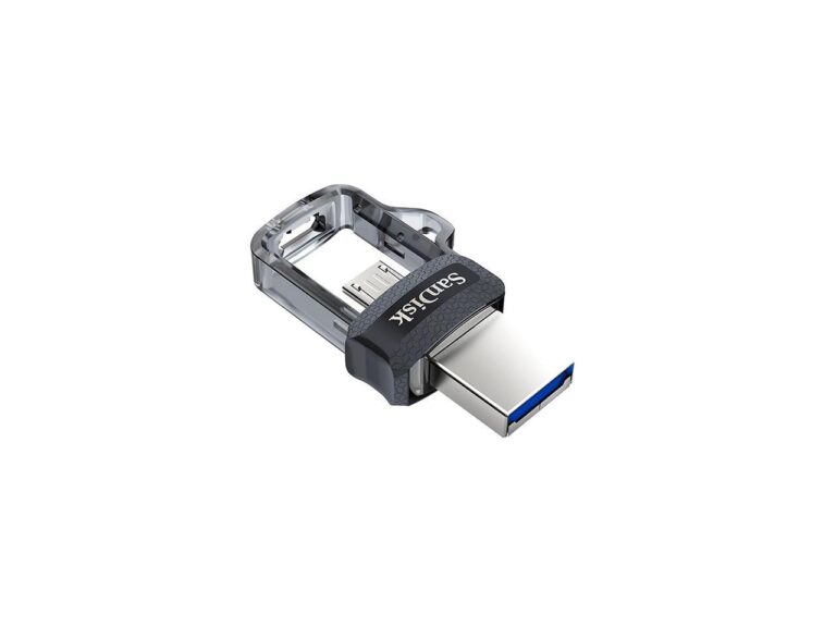 Clé USB SanDisk 32 Go Ultra Dual Drive m3.0 – Gris & Silver – SDDD3-032G-G46 Tunisie