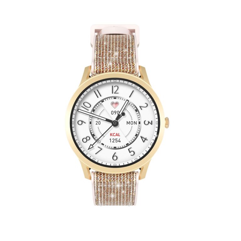 Montre Connectée Kieslect Lady Calling Lora – Gold Tunisie
