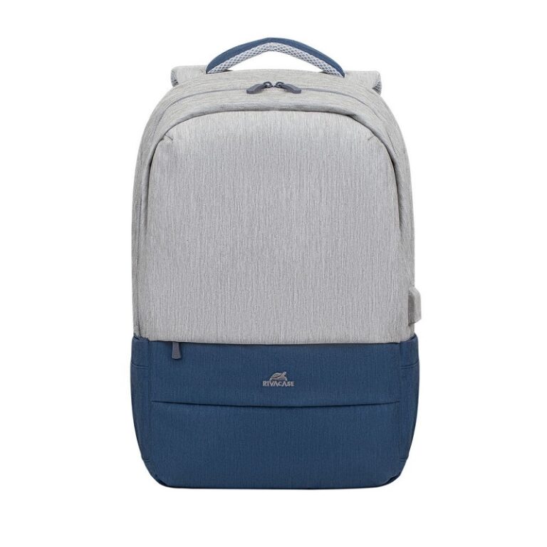 Sac à dos RIVACASE 7567 Pour PC Portable 17.3 – Gris & Bleu Tunisie