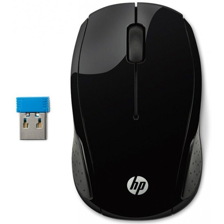 Souris Sans Fil HP 200 Noir – X6W31AA Tunisie
