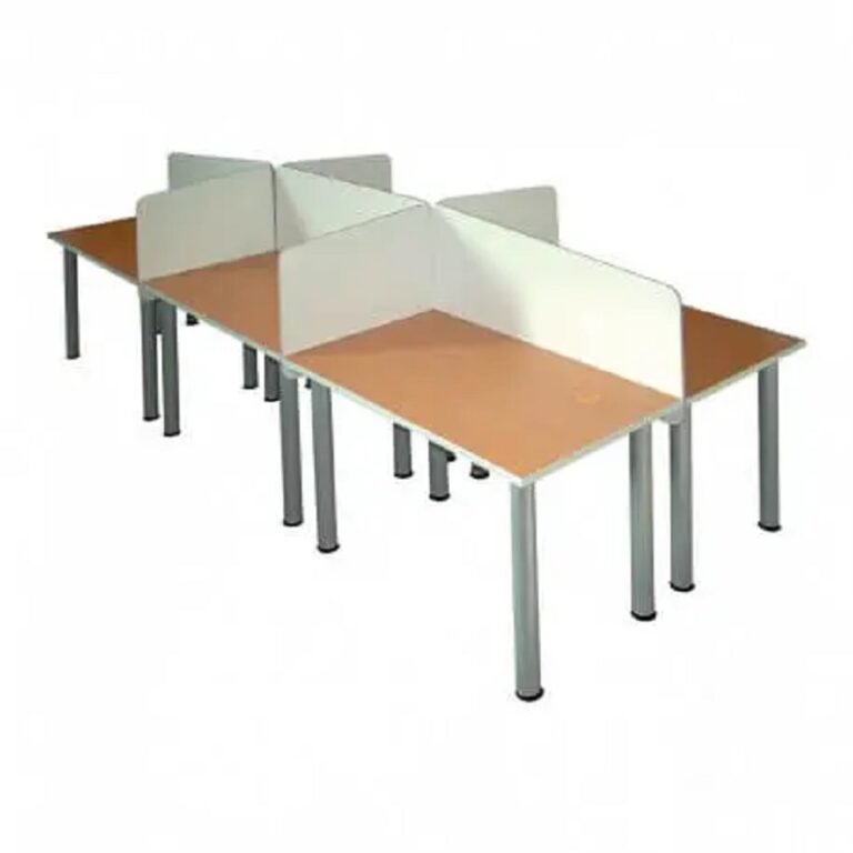 Bureau Centre D’appel À 6 Places Socle Metallique Sotufab – BO020 Tunisie