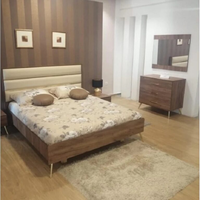 Chambre Adulte Havana Sotufab 5 Portes 160×190 Cm – Tobacco & Beige – CHA42TO/BG000 Tunisie