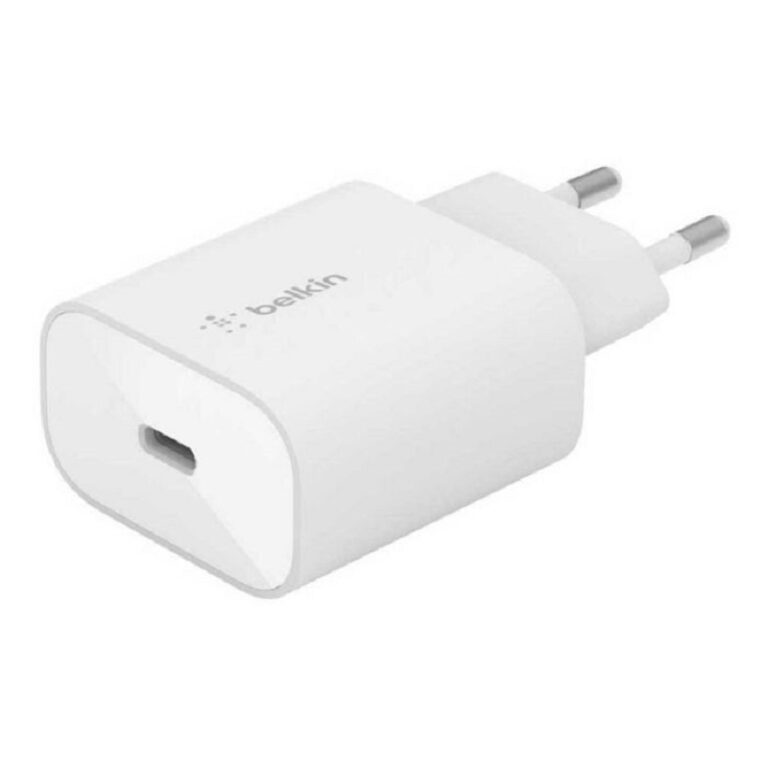 Chargeur Belkin Boost Charge 25W Pd Avec Cable PPS USB-C Vers Lightning – Blanc – WCA004vf1MWH-B5 Tunisie