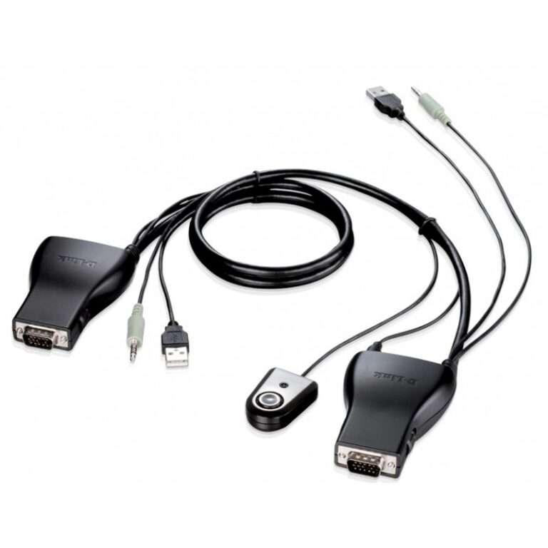 Commutateur Kvm 2 Ports Avec Audio KVM-403 Tunisie