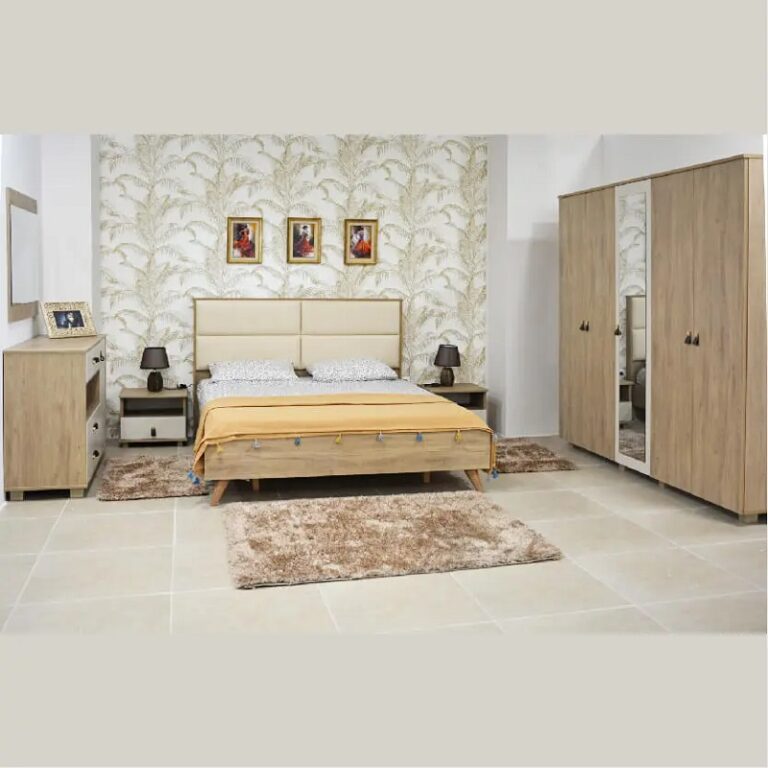 Lit Detente Sotufab 160×200 Cm – Denver & Beige – CHA27DV/BG500 Tunisie