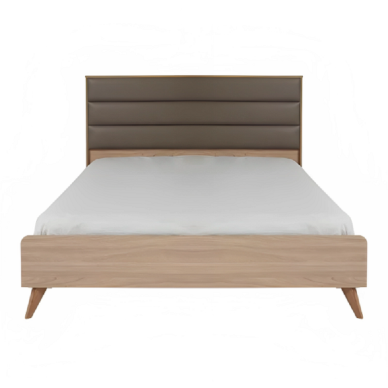 Lit Gala Sotufab 160×200 Cm – Olmo & Gris Minéral – CHA35OL/GR500 Tunisie